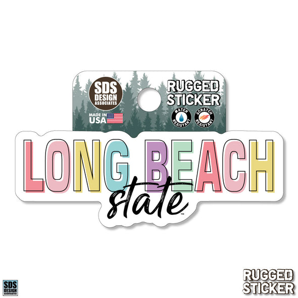 LBSU Sticker Pastel 2" - SDS Design