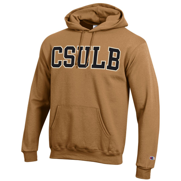 CSULB Wool Black/White Hood - Brown, Champion