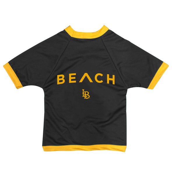 Pet Beach Caret Tee - Black/Gold, All Star Dogs