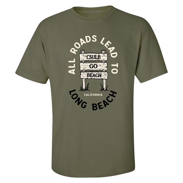 *SALE* T-Shirt of the Month All Roads Lead To Tee - Olive, MV Sport