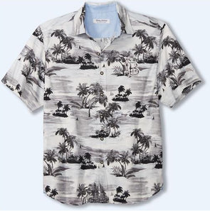 LB Tropical Camp Shirt - Black, Tommy Bahama