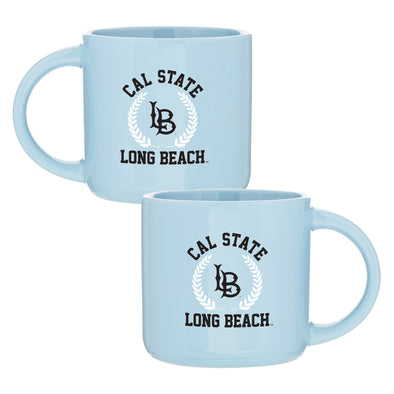 CSULB LB Wreath Mug - Light Blue, Neil