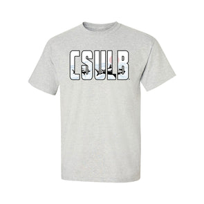 T-Shirt of the Month CSULB inside Shark T-shirt - Heather, MV Sport