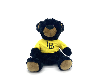 CSULB Beau Bear- Black, Mascot Factory
