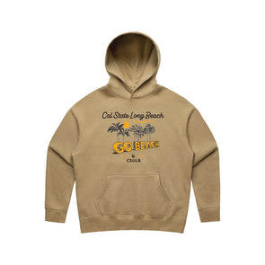 Womens Go Beach Sign Hood - Sand, Uscape