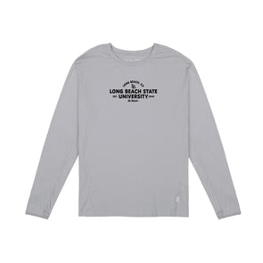 LBSU Dri-Fit Long-Sleeve T-Shirt - Granite, Uscape