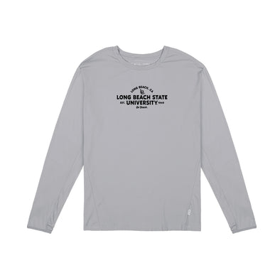 LBSU Dri-Fit Long-Sleeve T-Shirt - Granite, Uscape