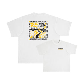 Beach Scene T-Shirt - Lunar Rock, Uscape