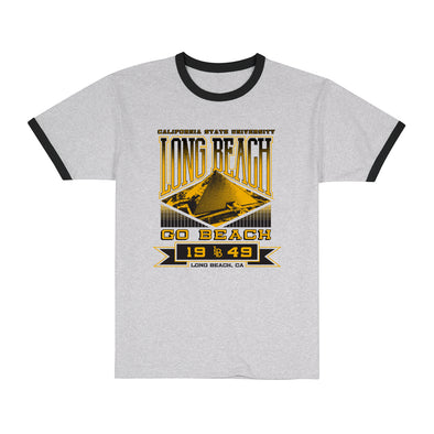 Opening Day Ringer Tee - Ash, Uscape