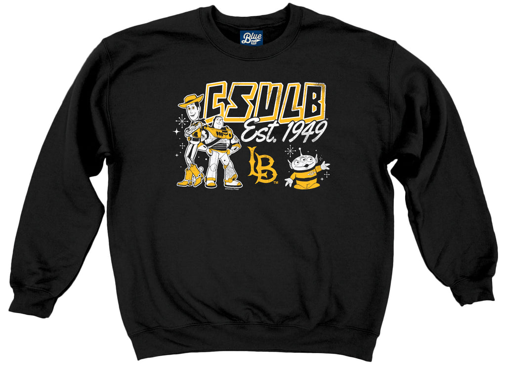 CSULB Toy Story Crew - Black, Blue 84 – Long Beach State Official