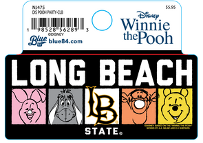 LB Pooh Party Sticker - Black, Blue 84