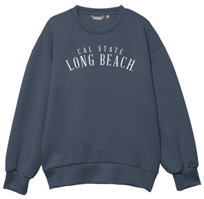 Womens CSULB 1949 Crew - Denim, League