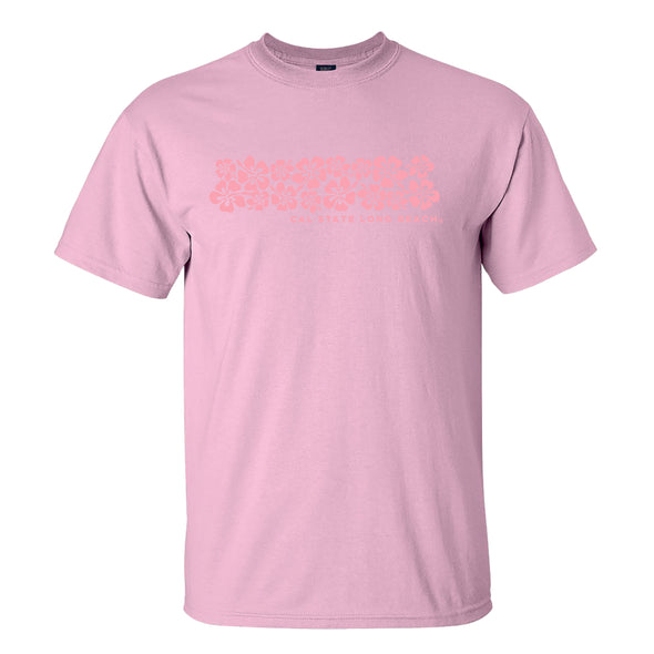 Special Buy CSULB Floral Band T-Shirt - Pink, MV Sport