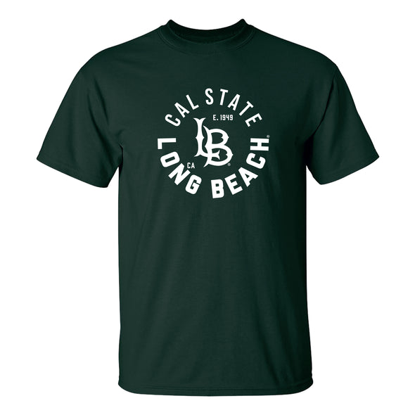 Special Buy CSULB Circle T-Shirt - Forest, MV Sport