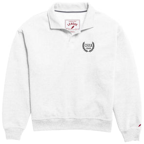 Women's CSULB Laurel Collared - White, League
