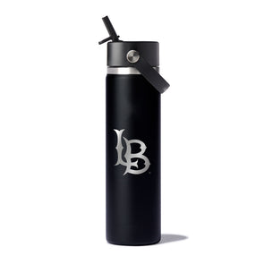 LB 24 oz Wide Flex Straw Cap - Black, Hydro Flask