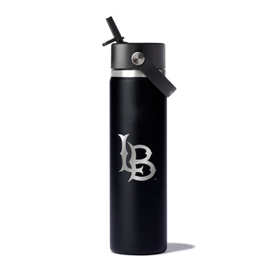 LB 24 oz Wide Flex Straw Cap - Black, Hydro Flask