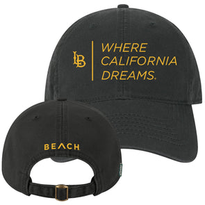 LB Where California Dreams Cap - Black, Legacy