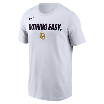 LB Nothing Easy Tee - White, Nike