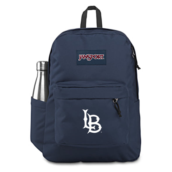 LB Super Break Plus Backpack - Navy, Jansport