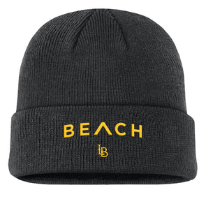 LB Interlock Beach Beanie - Black, Nike