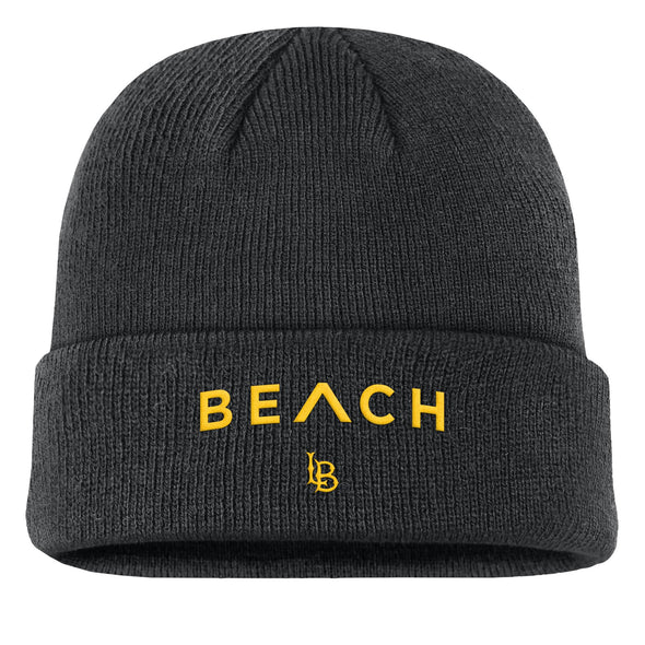 LB Interlock Beach Beanie - Black, Nike