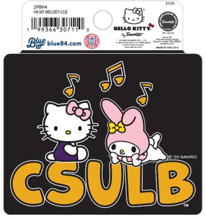 CSULB Hello Kitty Musical Sticker - Blue 84