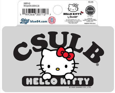 LB Hello Kitty Arch Sticker - Blue 84
