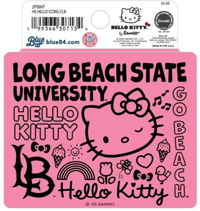 LBSU Hello Kitty Icons Sticker - Blue 84