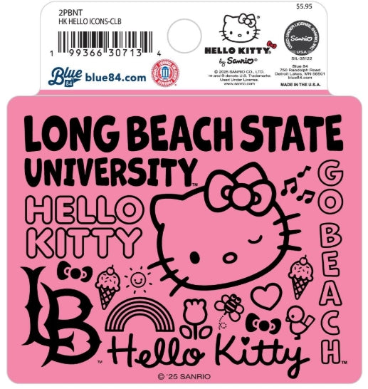 LBSU Hello Kitty Icons Sticker - Blue 84