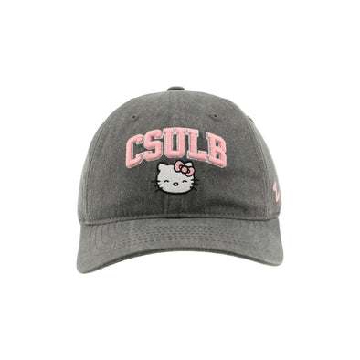 CSULB Hello Kitty Arch Cap - Charcoal, Blue 84