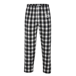 LB Flannel Pant - Black/White, Boxercraft