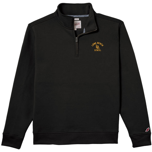 LB Over LB 1/4 Zip - Black, League
