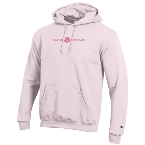 CSULB Between Hibiscus Hood - Pink, Champion