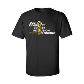 CSULB Inclusion Diversity T-Shirt -Black