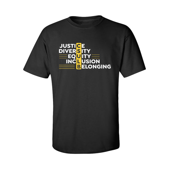 CSULB Inclusion Diversity T-Shirt -Black