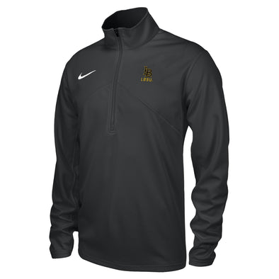 LB Over LBSU Dri-Fit 1/4 Zip Jacket - Black, Nike