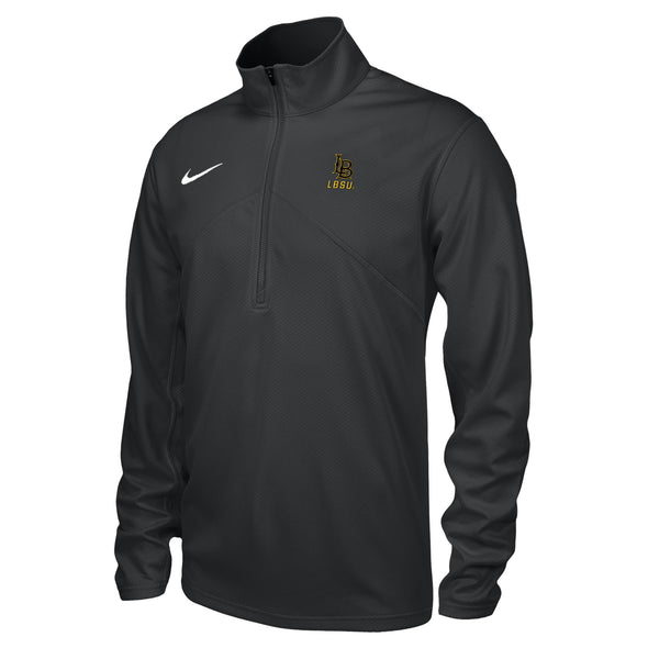 LB Over LBSU Dri-Fit 1/4 Zip Jacket - Black, Nike