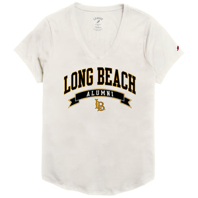 Women's Alumni LB Arch T-shirt - Ivory, League