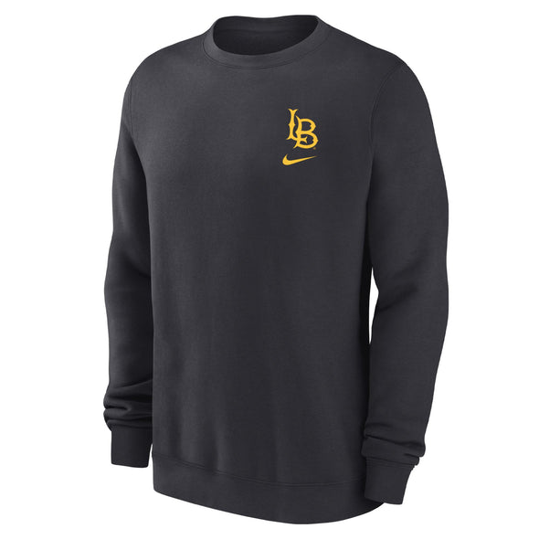 LB Interlock Crew - Anthracite/Gold, Nike