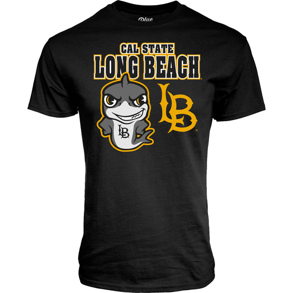 CSULB Elbee Tokyodachi T-Shirt - Black, Blue 84