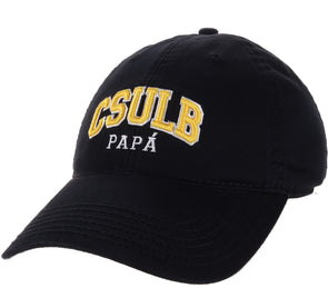 CSULB Papa Cap - Black/Gold, League