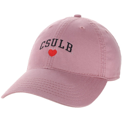 CSULB Over Heart Cap - Rose, Legacy