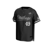 Dirtbags 49 Baseball Jersey - Black, Prosphere