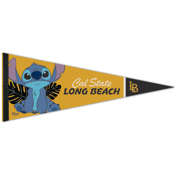 CSULB Stitch Pennant - Gold, Wincraft Disney