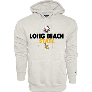 LBSU Under Hello Kitty Hoops Hood Oatmeal -Blue 84