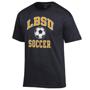 Soccer LBSU Arched Tee-Shirt -Black, Champion