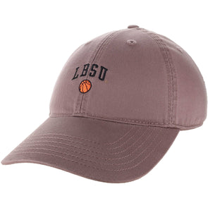 LBSU Over Basketball Cap- Brown, Legacy