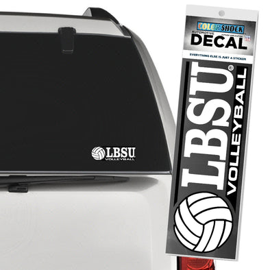 LBSU Volleyball Decal - Black, CDI