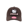 Hello Kitty Over CSULB Cap, Brown -Zephyr
